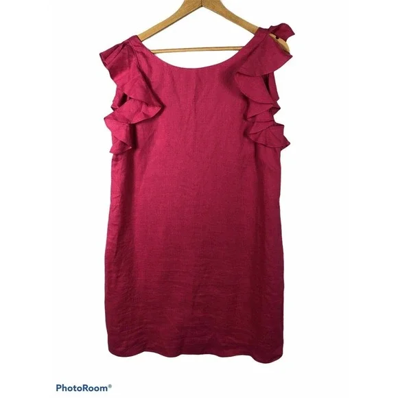 hobbs | Dresses | Hobbs London Pink Linen Shift Dress Size Us | Poshmark